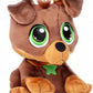 Little Tikes Rescue Tales Adoptable Pet Rottweiler Interactive Plush Pet Toy Multicolor