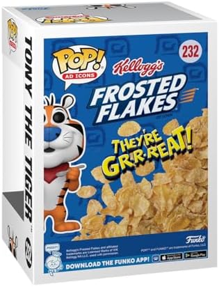 Funko POP AD Icon Kellogg's - Tony The Tiger - '84 - Kelloggs - Collectable Vinyl Figure