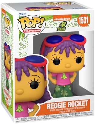 Funko POP TV Nick Rewind - Reggie Rocket - Nickelodeon Slime - Collectable Vinyl Figure