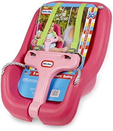 Little Tikes 2-in-1 Snug 'n Secure Swing Magenta