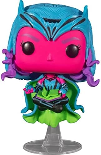 Funko Pop Marvel Scarlet Witch with Darkhold Book Black Light