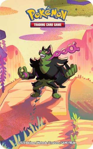 Pokemon TCG Scarlet Violet-Shrouded Fable Mini Tin - Fezandipiti 2 Booster Packs 1