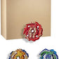 Beyblade Burst Rise Hypersphere Battle Heroes 3-Pack - Ace Dragon D5 Rudr R5 Viper Hydrax
