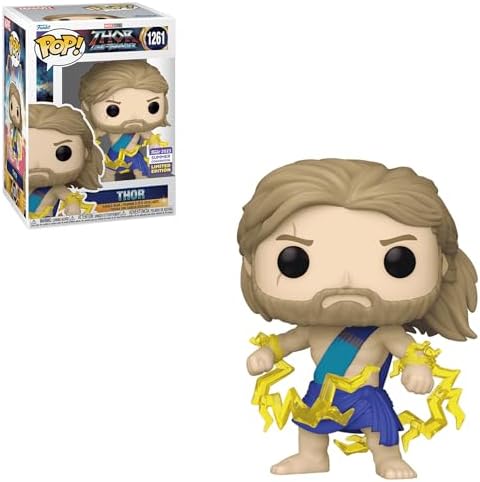 Funko Pop Marvel Thor Love Thunder - Thor in Toga 2023 Summer Convention Multicolor Vinyl