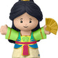 Fisher-Price Disney Princess Mulan Little People Single Character Figure Toddler Toy for