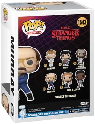 Funko POP TV Stranger Things - Murray Bauman - Collectable Vinyl Figure