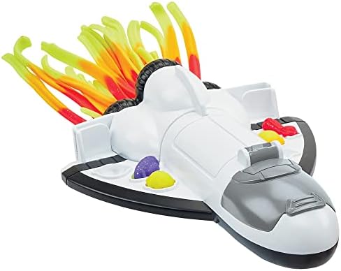 Play-Doh 0 Rocket Set with Moon Vehicle 8 Space and 10 Multi-Coloured