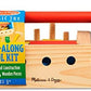 Melissa & Doug Melissa Doug Take-Along Tool Kit Wooden Construction Toy 24 pcs Multicolor