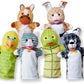 Melissa & Doug Melissa Doug Barn Buddies Hand Puppets Set of 6 Cow Sheep Horse Duck