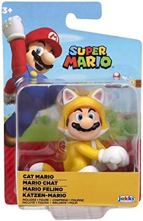 Nintendo World of Nintendo 91424 2.5 Cat Mario Action Figure