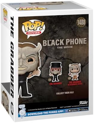 Funko POP Movies Black Phone - The Grabber - 16 Odds for Rare Chase Variant - Collectable Vinyl Figure