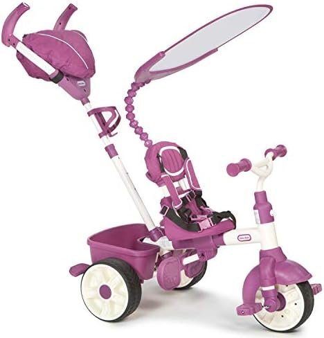 Little Tikes 4-in-1 Trike Ride On PinkPurple Sports Edition Red