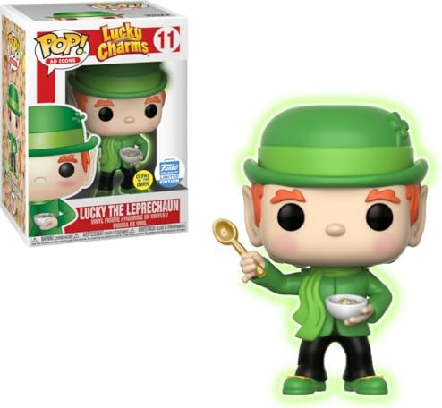 Funko Pop Ad Icons Lucky Charms Glow in the Dark Luck the Leprechaun Limited Edition