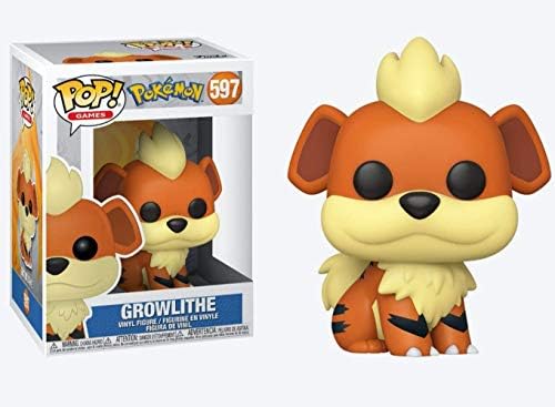 Pokemon - Growlithe Pop Vinyl Figure Bundled with Compatible Box Protector Case