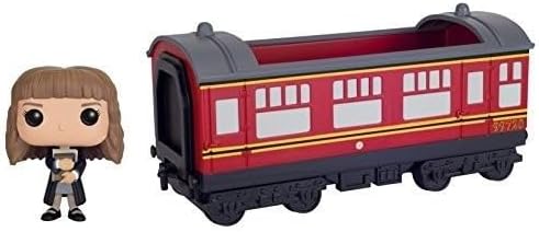 Funko POP Rides Harry Potter - Hogwarts Express Train car with Hermione Granger Action