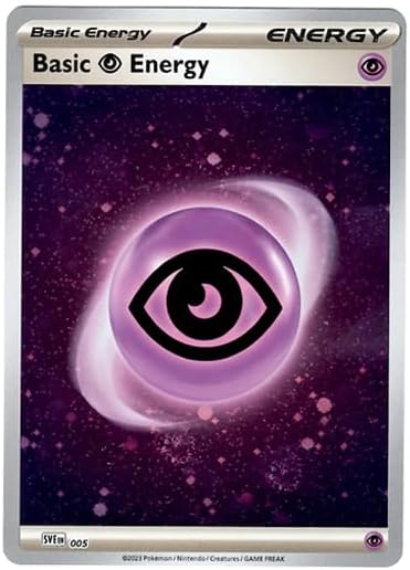 Pokemon - Psychic Energy Card SVE 005 - Pokemon 151 - Cosmic Holo Foil