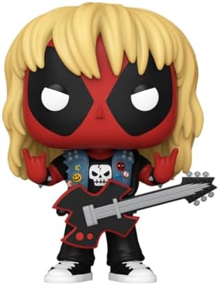 Funko POP Marvel Deadpool - Heavy Metal Band Member Band - Collectable Vinyl Figure