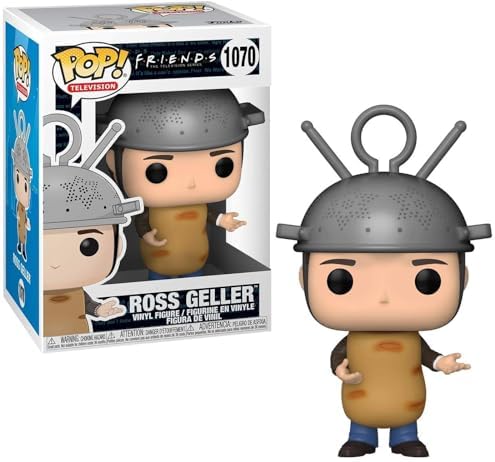 Funko POP Pop TV Friends - Ross as Sputnik 3.75 inches Multicolor