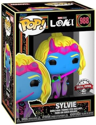 Funko POP TV Marvel Loki Sylvie Blacklight Target