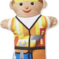 Melissa & Doug Melissa Doug 96037 Jolly Helpers Hand Puppet Multicolor