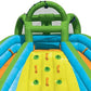 Little Tikes Rocky Mountain River Race Inflatable Slide Bouncer Multicolor 161.00''L x