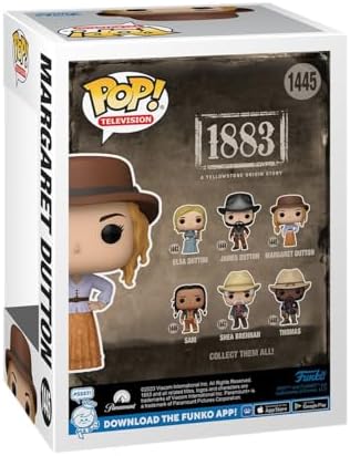 Funko Pop TV Margaret Dutton - 1883 - Multicolored Vinyl Figurine with Byron's Attic