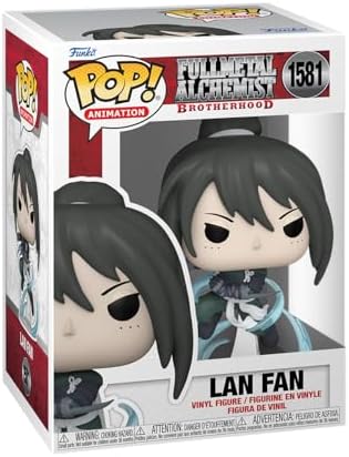 Funko Pop Animation Fullmetal Alchemist Brotherhood - LAN LAN Fan - Ninja - Full Metal Alchemist - Collectable Vinyl Figure