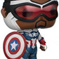 Funko POP Marvel Falcon and The Winter Soldier - Captain America Sam Wilson3.75