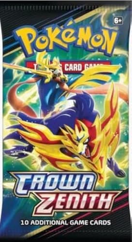 Pokemon TCG Crown Zenith - Booster Pack Single Booster Pack 10 Cards