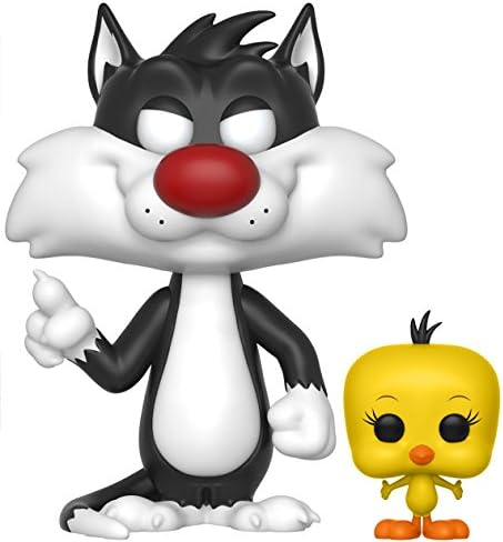 Funko Pop Animation Looney Tunes - Sylvester and Tweety Vinyl Figure Bundled with Pop Box