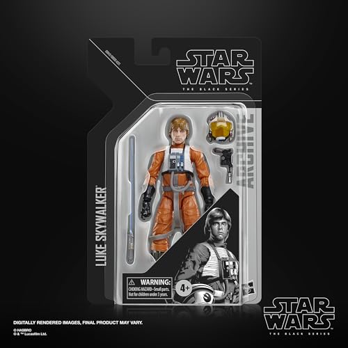 Hasbro Luke Skywalker X-Wing Pilot Star Wars Black Series Archive Collection 6-Inch Figure