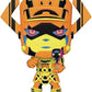 Funko POP Jumbo Marvel Galactus wSurfer PX BLK LT 10IN Figure Standard