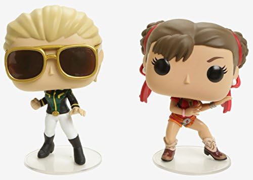 Funko POP Vinyl 2-Pack Capcom vs. Marvel Captain Marvel vs Chun-Li Player 2 Exc
