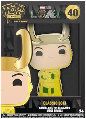 Funko Pop Pin Marvel - Loki Classic Loki