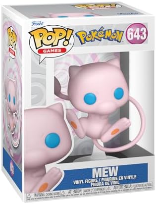 Funko Pop Pokemon - Mew - Vinyl Figure - - s - for Children and Adults - Video
