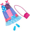 Barbie Complete Look Patchwork Print Dress Fashion Pack
