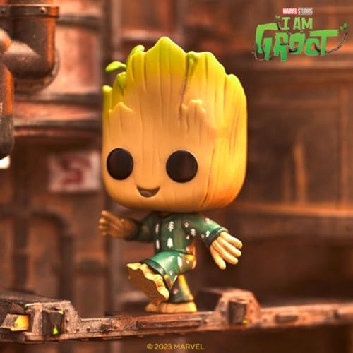 Funko POP Marvel Guardians of The Galaxy - Groot PJs - Dancing - Groot Shorts - Collectable Vinyl Figure