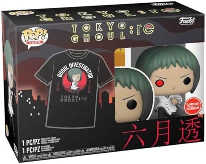 Funko POP and Tee Tokyo Ghoulre Toru Mutsuki Extra Large - XL