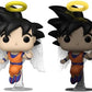 Funko Pop Animation Dragon Ball Z - Goku with Wings Angel 2 Piece Bundle - Common Chase