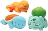 Pokemon 5 Sleeping Squirtle Charmander Bulbasaur Starter Plush