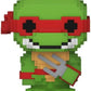 Funko Bitty POP Teenage Mutant Ninja Turtles TMNT - Shredder 4-Pack - 8-Bit Raphael 8-Bit