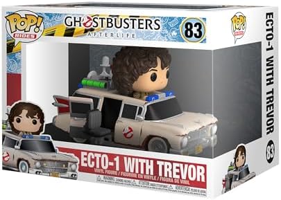Funko POP Ride Super Deluxe Movies Ghostbusters Afterlife - Ecto 1 with Trevor Multicolor