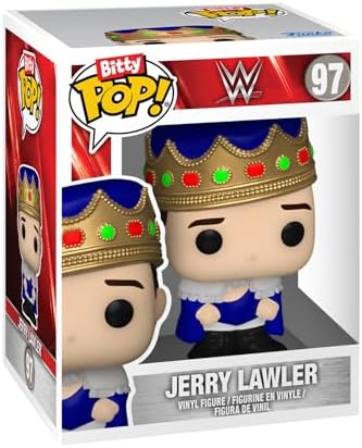 Funko Bitty POP WWE - 4 Pack - Dusty Rhodes Bitty POP Jerry Lawler Bitty POP RIC Flair