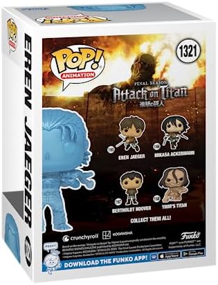 Funko Pop Tee Attack on Titan - Eren with Marks - 3XL