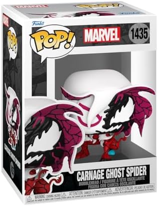Funko POP Marvel Carnageized - Ghost Spider - Marvel Comics - Collectable Vinyl Figure
