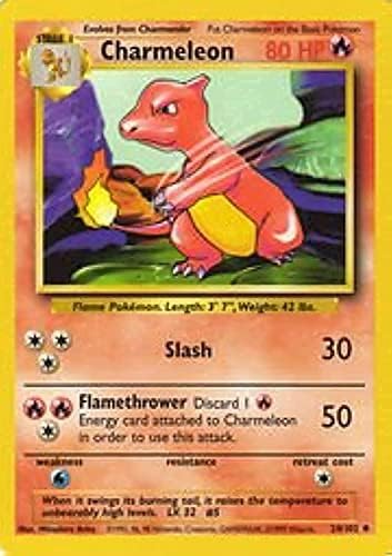 Pokemon - Charmeleon 24102 - Base Set