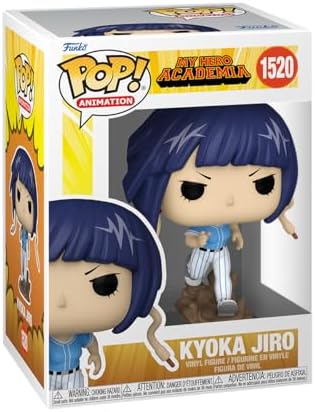 Funko POP Animation My Hero Academia MHA - Hero League Baseball - Kyouka Jiro - Collectable Vinyl Figure