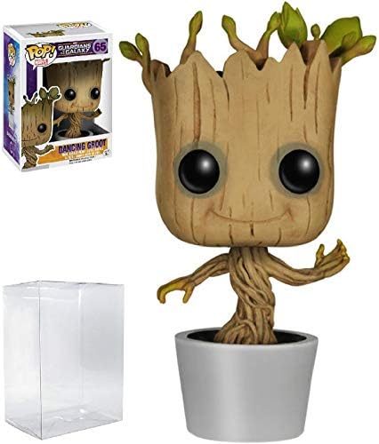 Funko POP Marvel Guardians of The Galaxy - Dancing Groot Funko Pop Vinyl Figure Bundled