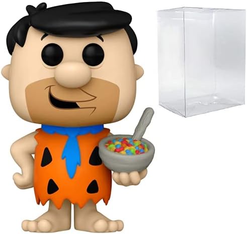 Funko POP Ad Icons Fruity Pebbles - Fred Flintstone with Cereal Funko Pop Vinyl Figure