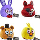 Funko FNAF Five Nights at Freddy's - Set of 4 Reversible Heads Plush